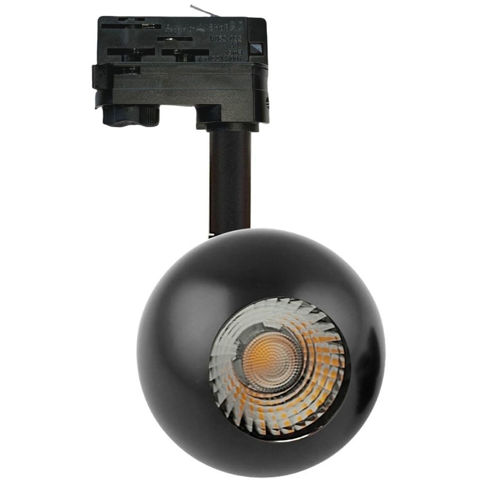 foco-led-10w-fenix-cromado-negro-carril-trifasico-cri93-factorled